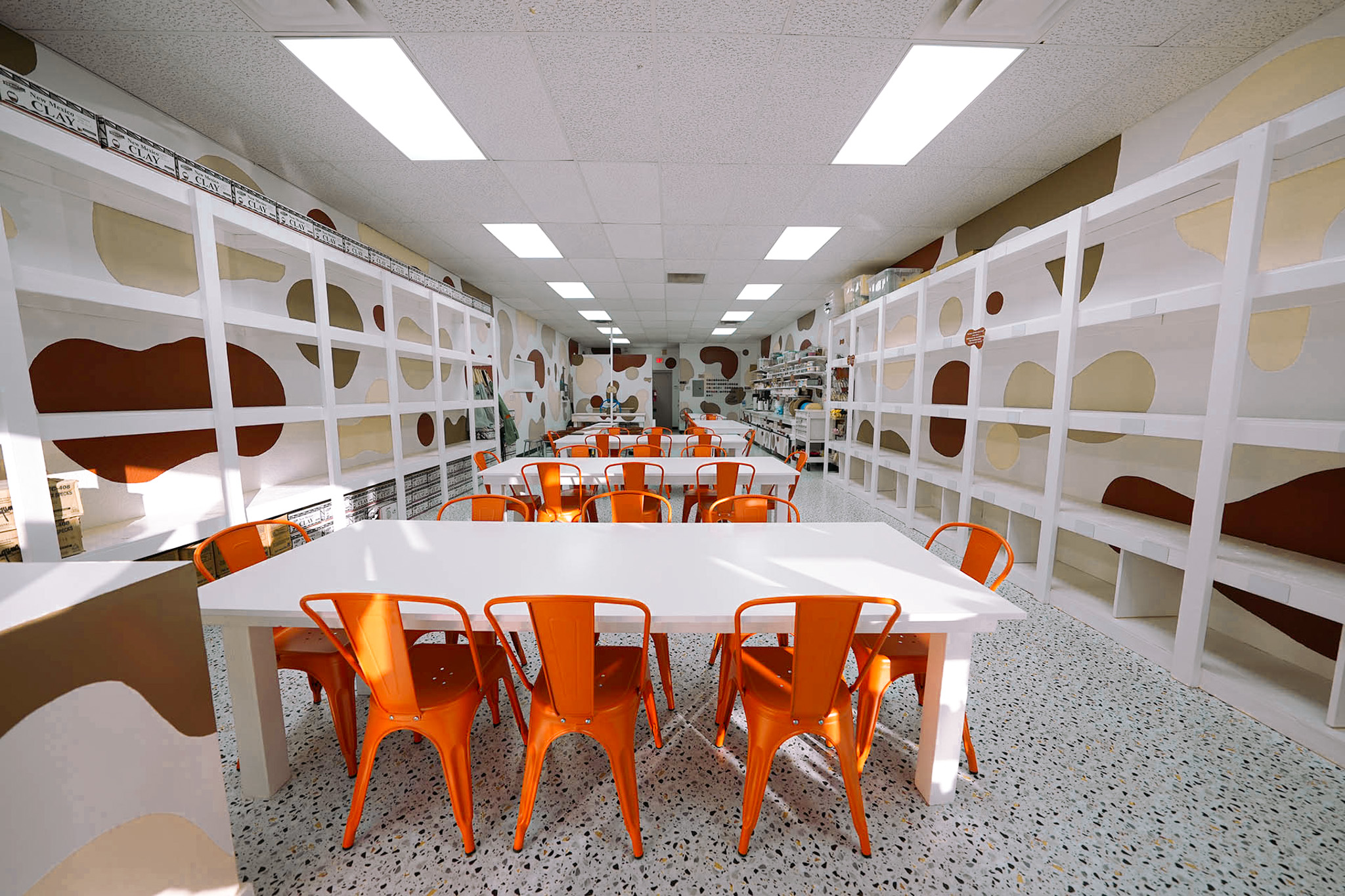 Handmade ceramic work created at Fired Up Clay Co. in El Paso