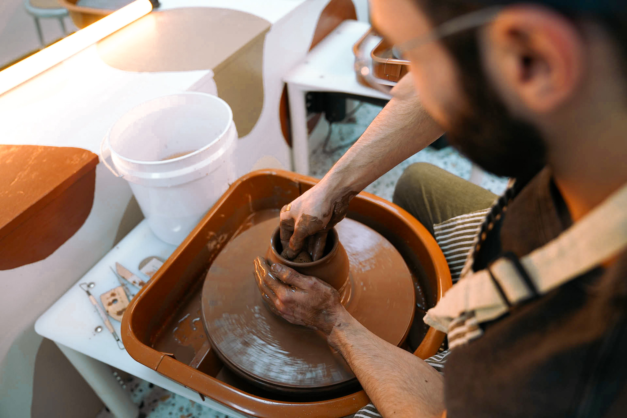 Monthly pottery studio memberships available at Fired Up Clay Co. in El Paso